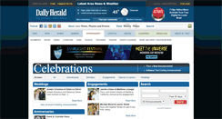 Desktop Screenshot of celebrate.dailyherald.com